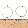 Brass Hoop Earrings Findings IFIN-R211-01KCG-3