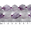 Natural Amethyst Beads Strands G-C182-19-02-5