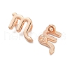 Rack Plating Alloy Pendants PALLOY-S190-05KCG-04-2