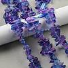 Natural Dyed Quartz Beads Strands G-G791-14Q-5