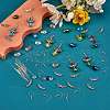 DIY Faceted Beads Earring Making Kit DIY-SZ0007-70-5