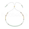 Japanese MIYUKI Rice Ball Handmade Beaded Bracelet JL1795-1-1