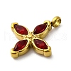 304 Stainless Steel Pendants STAS-C118-01G-04-2