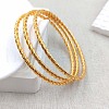 3Pcs Alloy Twist Bangles FS-WG46B36-01-1