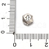 S925 Sterling Silver Beads STER-K183-03AS-03-3