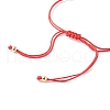 Adjustable Nylon Thread Braided Bead Bracelets Sets BJEW-JB06436-12