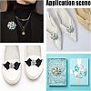  4Pcs 2 Style Glass Rhinestone Shoe Decorations FIND-NB0002-34A-6