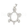 Brass Pendants KK-S521-16A-P-1