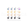 Unicraftale DIY Blank Dome Earring Making Kit DIY-UN0003-75-8