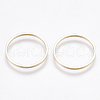 Brass Linking Rings KK-T037-01KC-NF-2