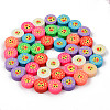 Handmade Polymer Clay Beads Strands X-CLAY-N008-004-2