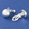 Brass Earring Findings KK-E031-S-2