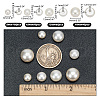 ARRICRAFT 280Pcs 4 Styles ABS Plastic Imitation Pearl Beads OACR-AR0001-17-2