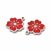 304 Stainless Steel Enamel Charms STAS-F291-06P-3