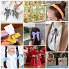 30 Yards 6 Colors Polycotton(Polyester Cotton) Ribbon OCOR-TAC0030-03B-8