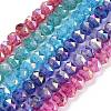 Baking Painted Glass Beads Strands GLAA-H032-05-1