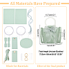 DIY PU Leather Women's Tote Bag with Bowknot Decor Making Kits DIY-WH0349-103A-2
