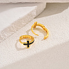 Vintage Cross Hoop Earrings VK7904-5