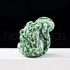 Natural Qinghai Jade Display Decorations DJEW-PW0011-07Q-1