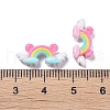 Opaque Cute Resin Decoden Cabochons RESI-B024-03H-3