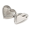 Rack Plating Brass Locket Pendants KK-M263-02B-P-3