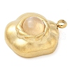 Natural Rose Quartz Pendants STAS-K291-03A-01-2