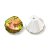 Electroplate Glass Pendants GLAA-A008-06E-2