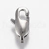 316 Surgical Stainless Steel Lobster Claw Clasps STAS-Z013-01B-2