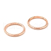 Alloy Closed Jump Rings KK-WH0052-05B-RG-3