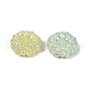 UV Plating Opaque Acrylic Beads MACR-L007-06B-2