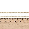 Ion Plating(IP) 304 Stainless Steel Cable Chain Necklace STAS-T040-PJ205-45-4