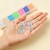 3500Pcs 7 Colors 12/0 Glass Round Seed Beads SEED-YW0001-22-8