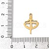 201 Stainless Steel Pendants STAS-F316-10G-3