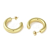 Ion Plating(IP) 304 Stainless Steel Stud Earrings for Women STAS-I304-22B-G-2