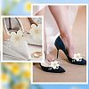 Detachable Cloth Flower Shoe Decoration AJEW-WH0326-76A-5
