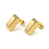PVD Vacuum Plating 304 Stainless Steel Stud Earring EJEW-C099-06G-2