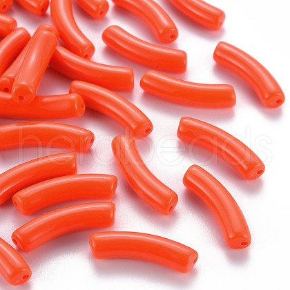 Opaque Acrylic Beads MACR-S372-002B-S026-1