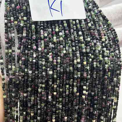 Natural Ruby in Zoisite Beads Strands G-RM241221-K1-1