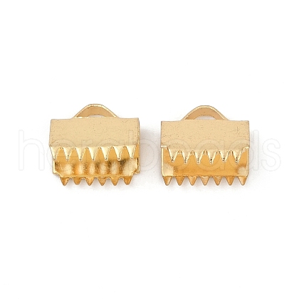 304 Stainless Steel Ribbon Crimp Ends STAS-E471-05J-G-1