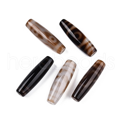 Tibetan Style dZi Beads TDZI-N002-01D-1