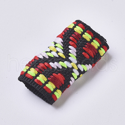 Cloth Elastic Hair Ties OHAR-WH0016-08A-1