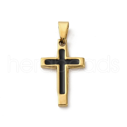 201 Stainless Steel Pendants STAS-C130-01B-G-1