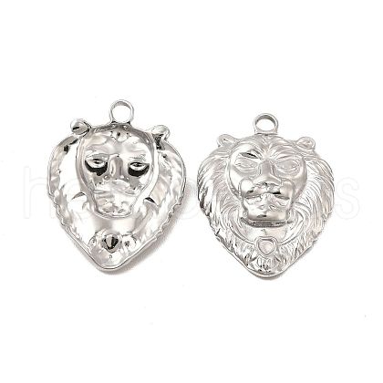 Non-Tarnish 304 Stainless Steel Pendant Cabochon Settings STAS-E182-03P-1