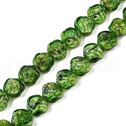 Handmade Lampwork Beads Strands LAMP-T021-26G-1
