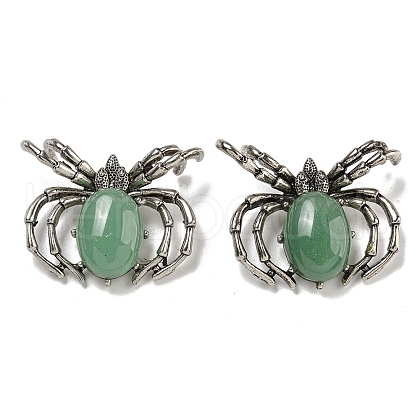 Natural Green Aventurine Pendants G-G147-05AS-12-1
