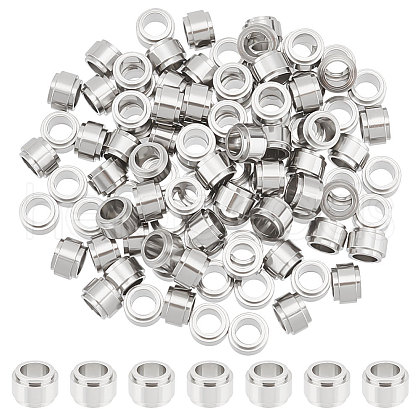 Unicraftale 100Pcs 201 Stainless Steel Beads STAS-UN0048-82-1