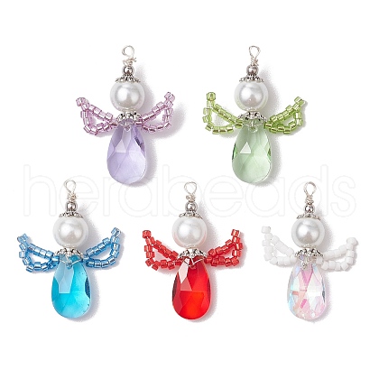 Glass Pendants PALLOY-MZ00537-1