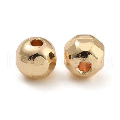 Rack Plated Round Brass Beads FIND-M036-01D-G02-1