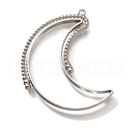 Alloy Open Back Bezel Pendants PALLOY-I223-04P-1