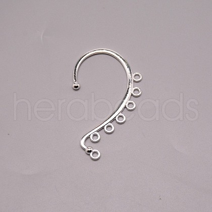 Alloy Ear Cuff Findings FIND-WH0092-52S-1